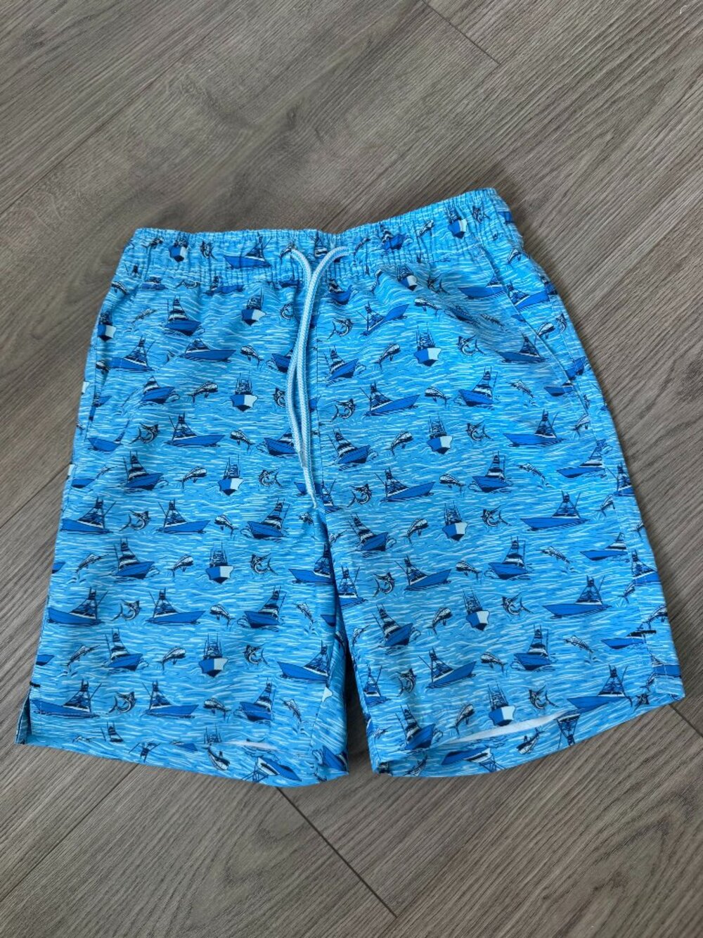 Peter Millar Boat and Fish Swimming Shorts NWT